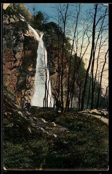 Ansichtskarten: AK Biasca, Cascata S. Petronilla – Gebraucht aus Berlin von bartko-reher