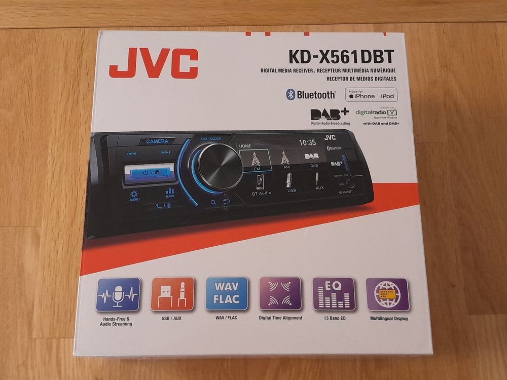JVC KD-X561DBT - Autoradios 