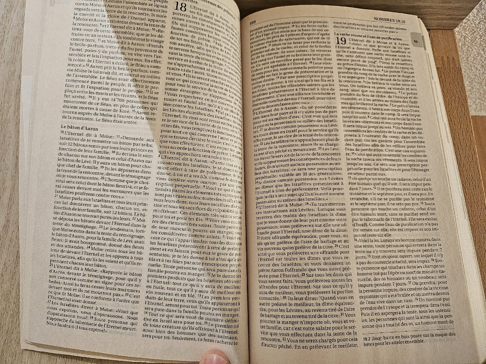 Libri: La Bible - Version Moderne, Bon Etat – Usato da La Joux FR venduto da car_ck96 2