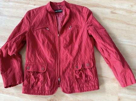 Gerry Weber Jacke rot mit Reissverschluss guter Zustand