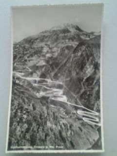 Cartoline postali: Gotthardstrasse, Tremola g. Mte. Prosa – Usato da Sargans venduto da nicsam1815