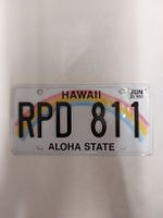 Autonummer Hawaii