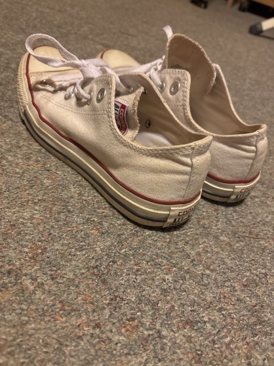 Converse Scarpe da donna: Baskets Converse blanches Taille 37 – Usato da La Chaux-de-Fonds venduto da lea_77ly