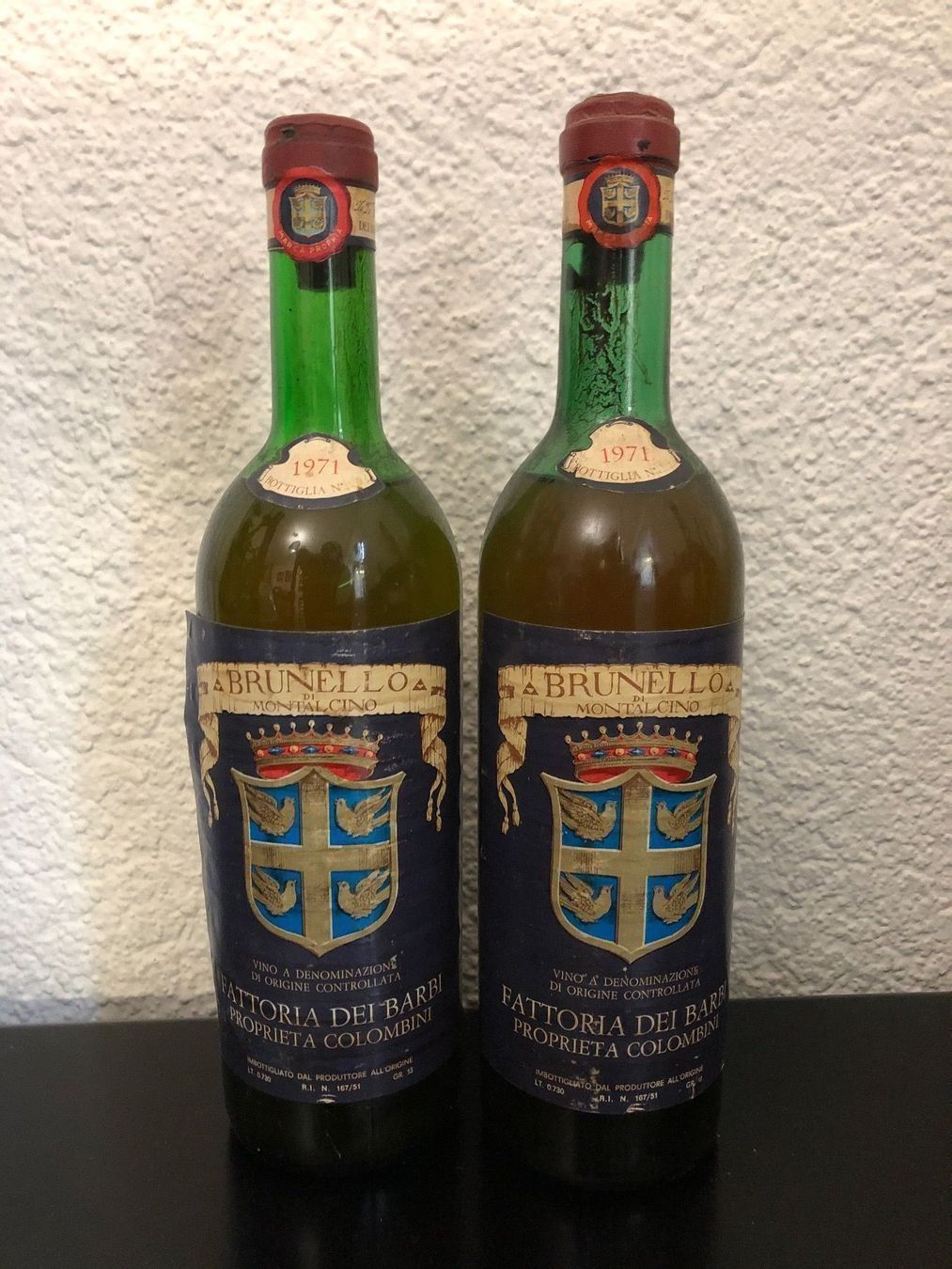 Wein: Brunello di Montalcino 1971 – Neu und originalverpackt aus Biel/Bienne von yuliyabiel