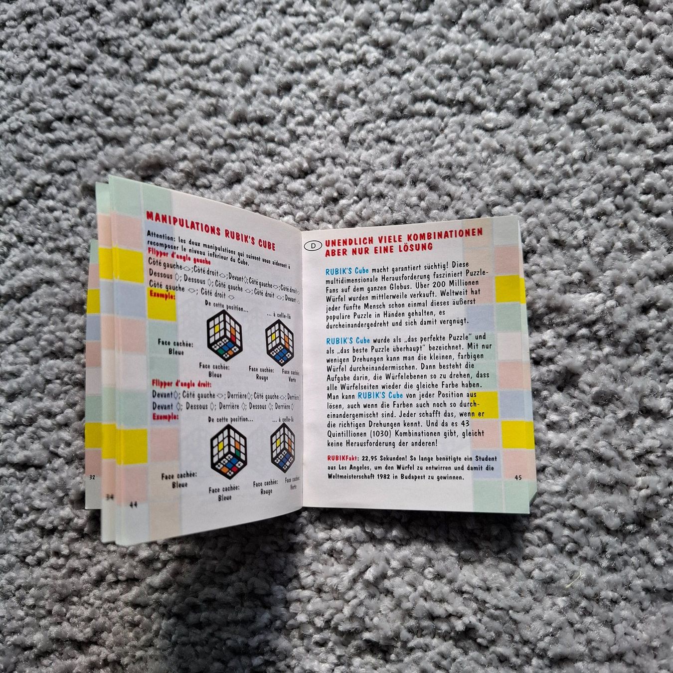Rubik's Spiele: RUBIK'S CUBE – Gebraucht aus Hombrechtikon von Tinea82 8
