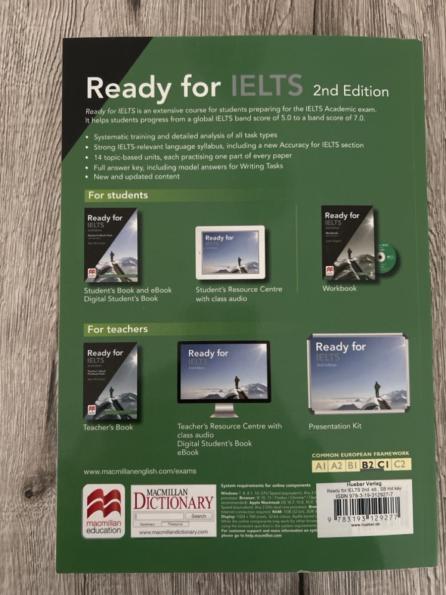 Libri: Ready for IELTS 2nd Edition, Student's Book Pack! – Nuovo (secondo la descrizione) da Emmenbrücke venduto da reggazzoni 2