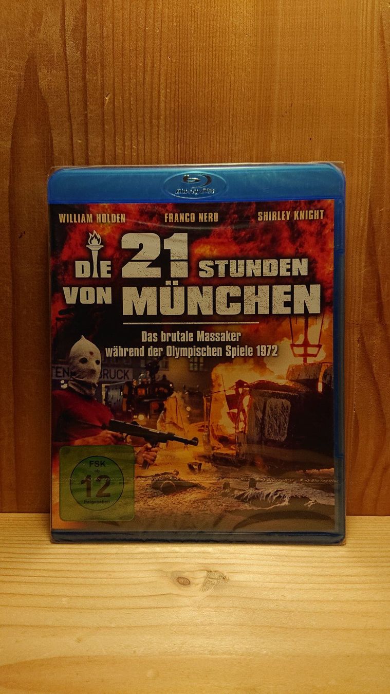Tutti i DVDs: DIE 21 STUNDEN VON MÜNCHEN Blu-Ray – Nuovo e nell'imballaggio originale da Wilderswil venduto da Exebub