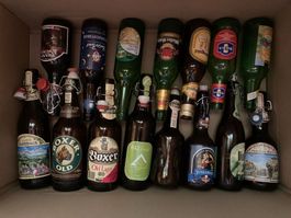 Deko / Bierflaschensammlung / Schweiz / 49 Stk.