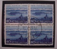 Pro Patria 1955 Nr. 75 VB gest. Zürich 11.10.55