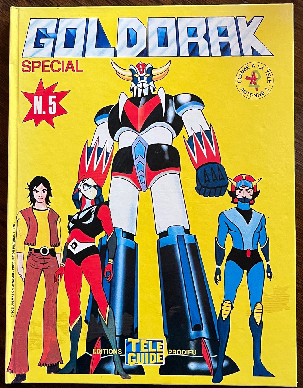 Fumetti: BD Goldorak - spécial no5 (1978) – Usato da Renan BE venduto da johncactus