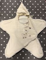 Süsse Babydecke Sternform mit Kapuze,0-6 Monate