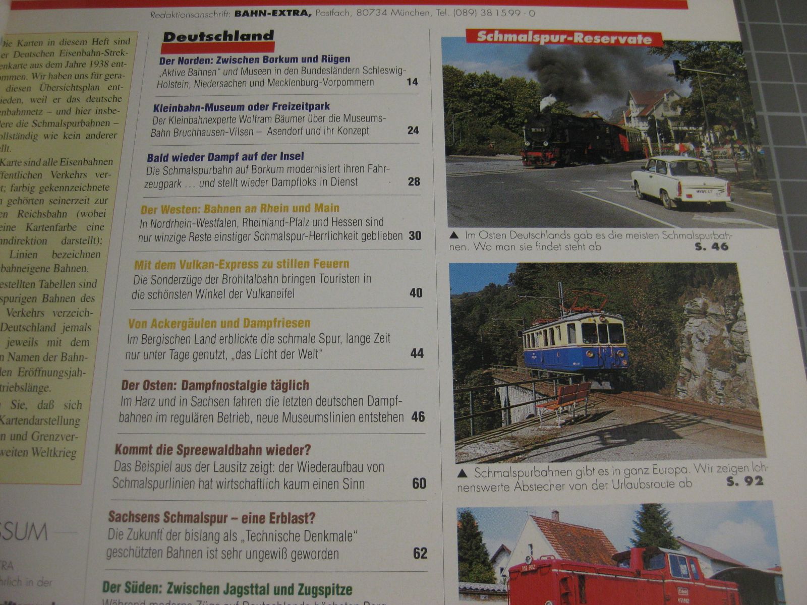 Bücher: Heft: Schmalspur Bahn-Atlas – Gebraucht aus Malters von Marosko 1