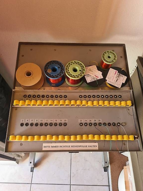 Kabel: Kabeltrommelregal, Kabelrollenhalter mit Rollen – Gebraucht aus Schachen b. Reute von Quattroknicke 1