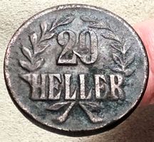 DEUTSCH-OSTAFRIKA 20 HELLER 1916 T  *RAR*