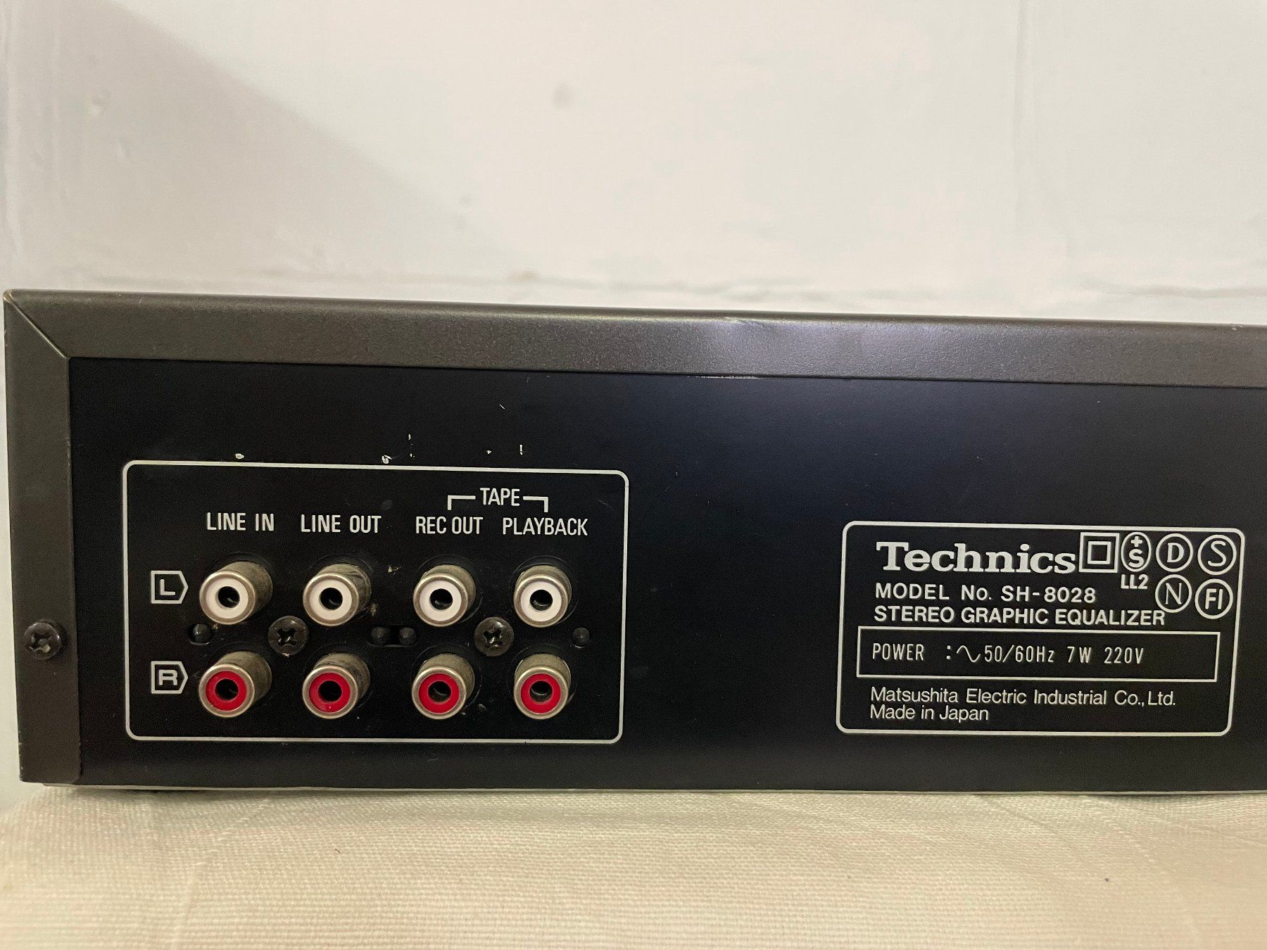 Technics Egaliseurs: Equaliser Technics SH-8028  made in japan – D'occasion à La Croix (Lutry) par netrajet 4