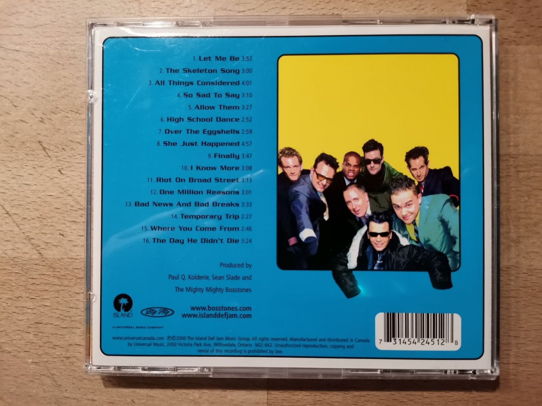 CDs: The Mighty Mighty Bosstones - Pay Att... – D'occasion à Biel / Bienne par Music74 3