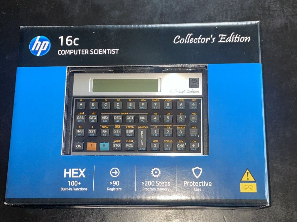 Hewlett Packard Calcolatrici tascabili: HP16 C CE mit aktueller Firmware – Nuovo (secondo la descrizione) da Hägglingen venduto da walden 3