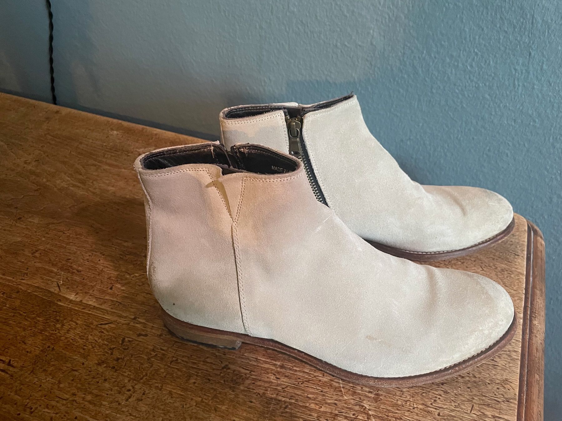 Scarpe da donna: n.d.c. "made by hand" Tuscany Stiefeletten "ivory" Grösse 39 – Usato da Bern venduto da Rigoler 1
