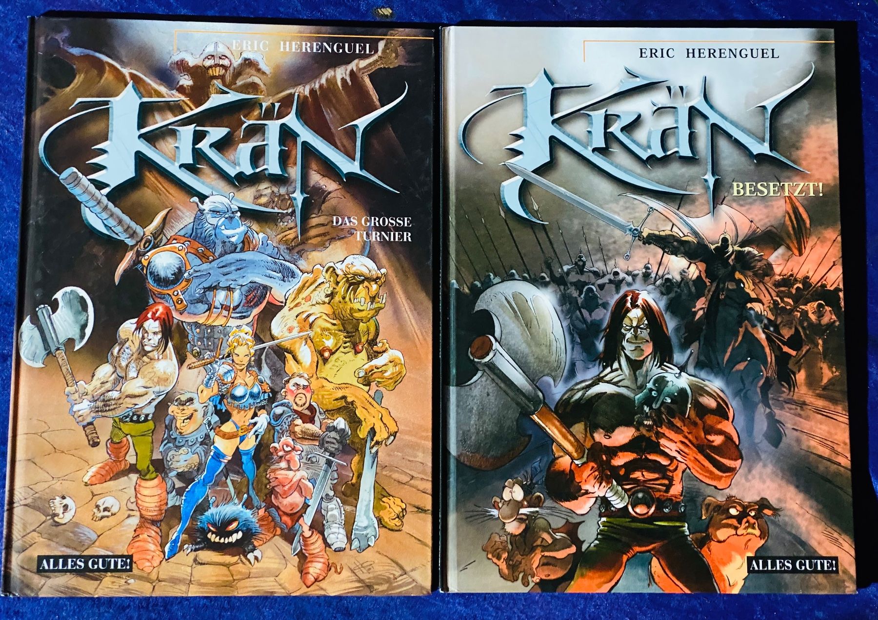 Fumetti: KRAN Nr. 4 + 5 von Eric Herenguel – Usato da Zuerich venduto da SonderArt-Wertgut