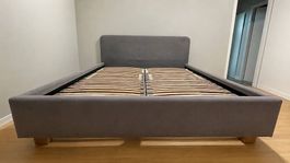 Lit double 180x200 + 2 sommiers  Excellent état