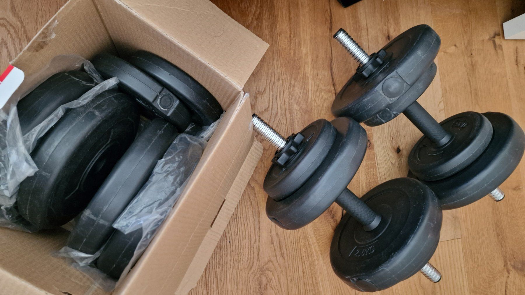 Poids & Haltères: Adjustable Dumbbell Set – D'occasion à Embrach par dkanike