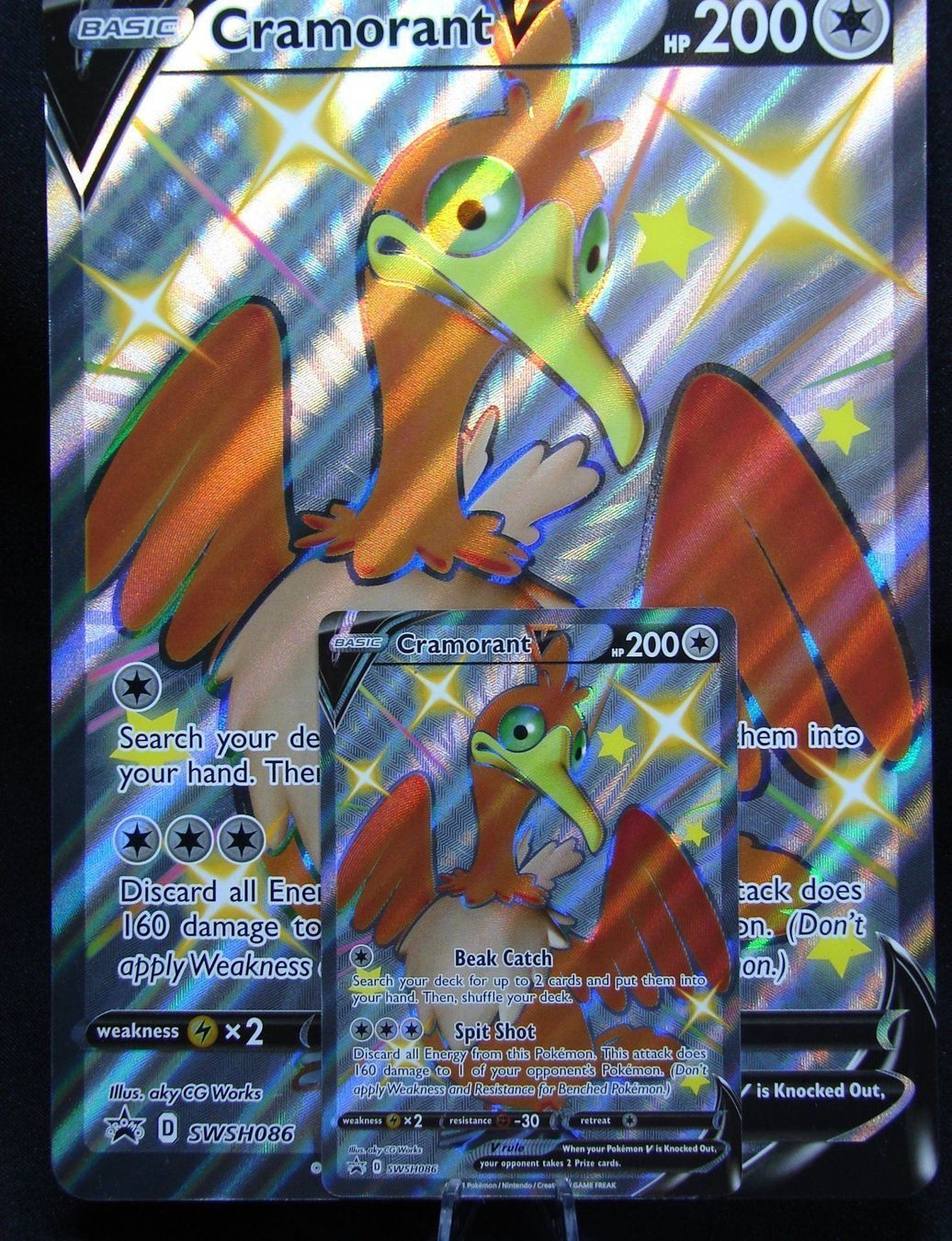 Pokémon Sammelbilder & Trading cards: Carmorant V im Duo Full Art Mint    /199 – Neu (gemäss Beschreibung) aus Rümlang von coh_87ww