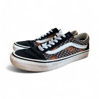 Vans Old Skool fantasia tigre/fiori, taglia 38.5