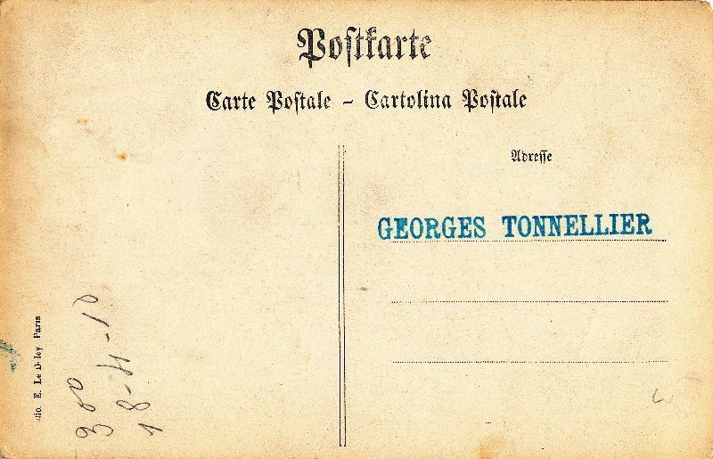 Cartoline postali: Gsteig - die Kirche + c1910 – Usato da Emmenbrücke venduto da teestube 1