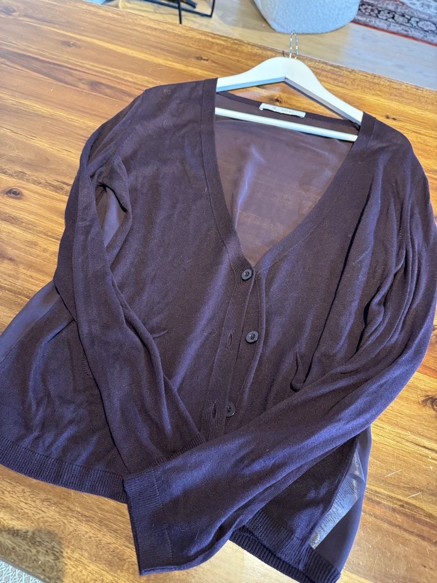 Giacche: Burgunder Strickjacke – Usato da Luzern venduto da Itsclaire 2