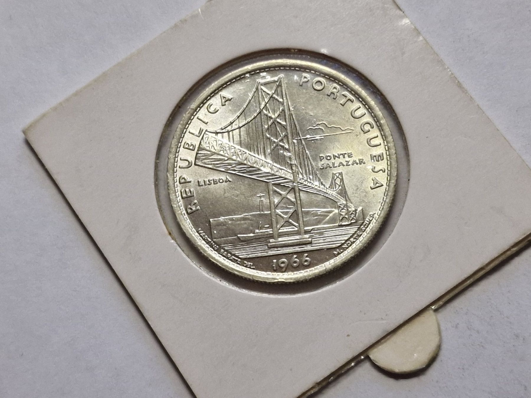 Tutti le monete: 20- Escudos silber 1966. – Nuovo (secondo la descrizione) da Zürich venduto da Moreira01 3
