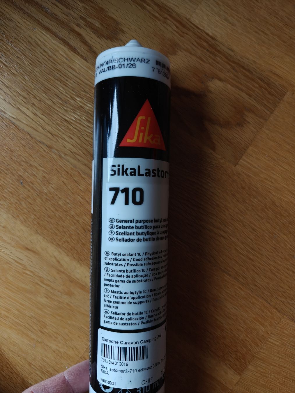 Sanitari: Sika Lastomer-710, Weiss, neu, ungeöffnet – Nuovo (secondo la descrizione) da Solothurn venduto da SilvanD94