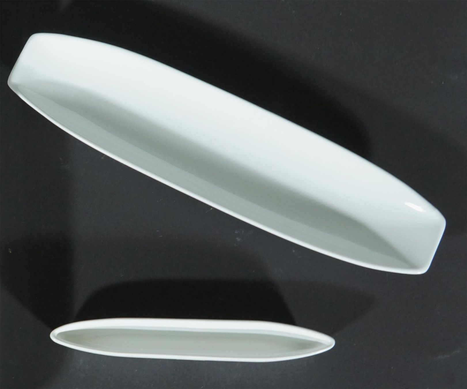 Set di piatti: Olivenschiffchen und Baguette Schale – Usato da Meggen venduto da Brockitare 1