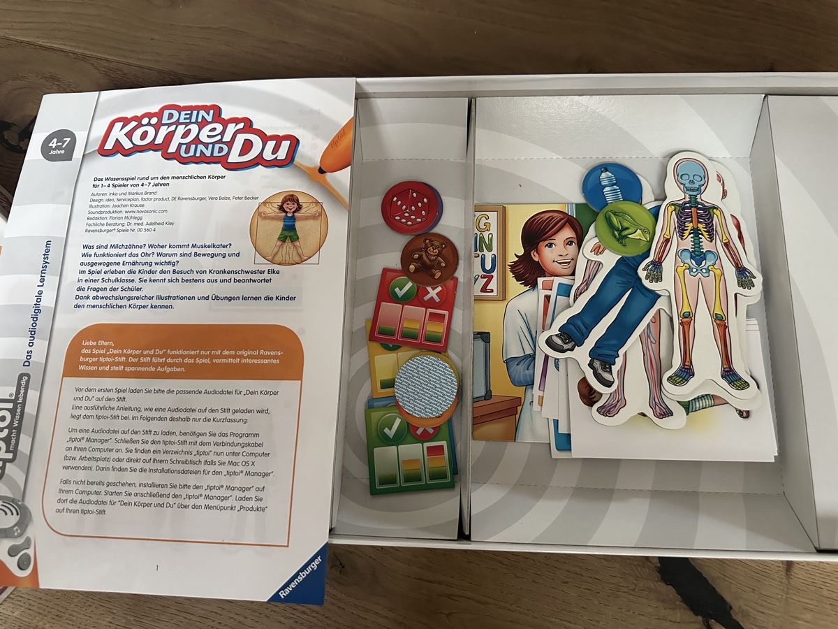 Tiptoi Jeux: Tiptoi: Dein Korper und Du – D'occasion à Wettingen par Violete01 1
