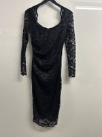 Midi Spitzenkleid Cocktailkleid Etuikleid Gr S NEU