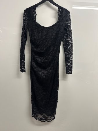Midi Spitzenkleid Cocktailkleid Etuikleid Gr S NEU