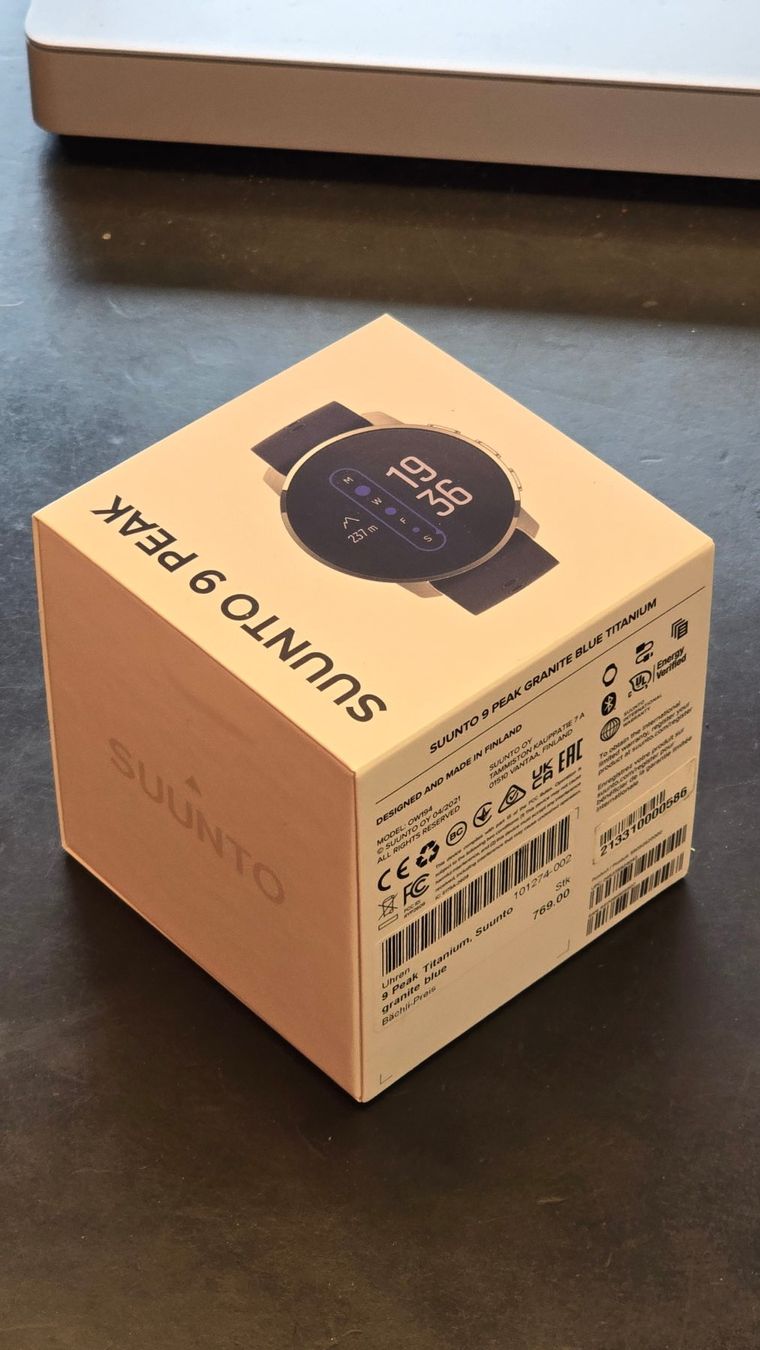 Suunto Smartwatch: Suunto 9 Peak Granite Blue Titanium – Gebraucht aus Zürich von tbo_rky5