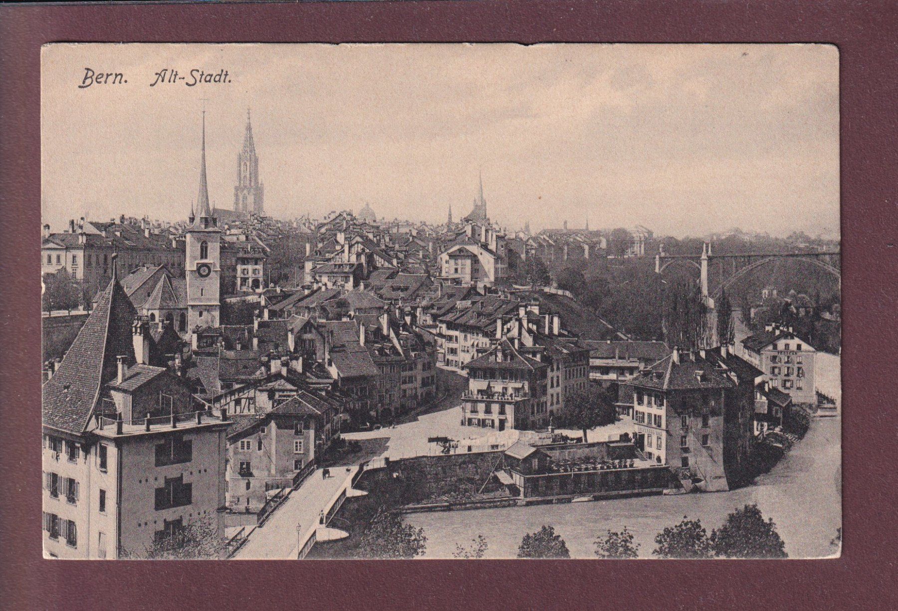 Ansichtskarten: BERN - Alt-Stadt – Gebraucht aus Pully von nicecards