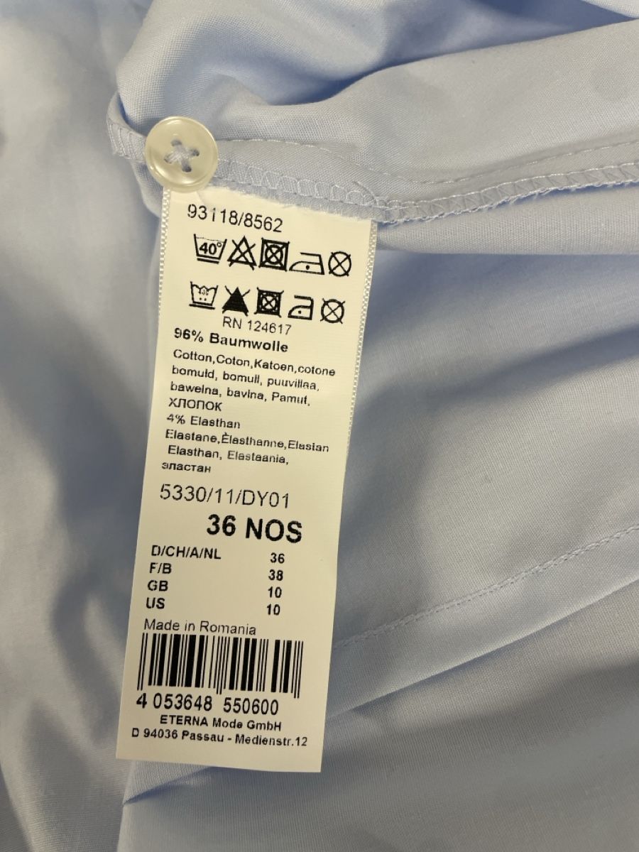 Eterna Blusen: Eterna Damen Bluse hellblau gr 36 – Neu (gemäss Beschreibung) aus Zürich von robbe85 1