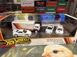 Hot Wheels Premium Team Transport Set Toyota neu