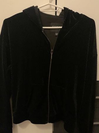 GUESS Hoodie schwarz XS