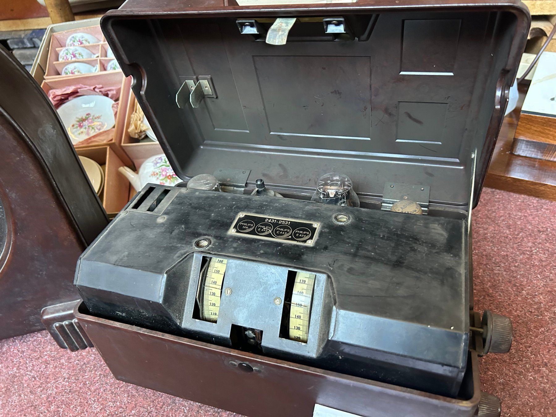 Radio: Seltenes Philips Ensemble Model 2531 mit Speaker 1930 – Usato da Sugiez venduto da brockicenter 3