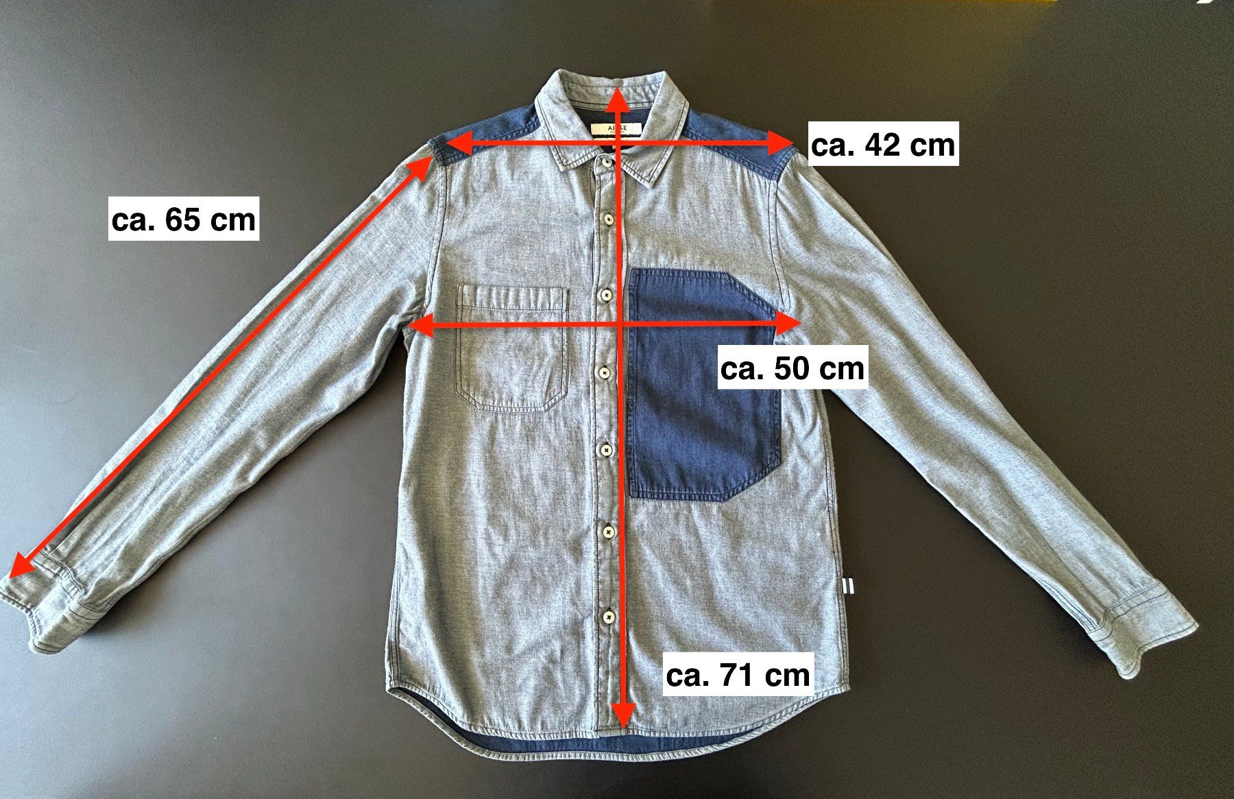 Camicie: AIGLE / Casualhemd (Gr. S) – Usato da Dietlikon venduto da Mankai 9