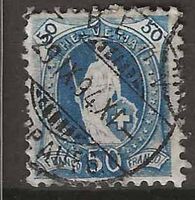 CH070d - Helvetia debout 70d  vollstempel 29.9.1894