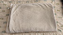 Bettdeckenbezug aus Baumwoll-Jersey Beige 140x200cm Muji