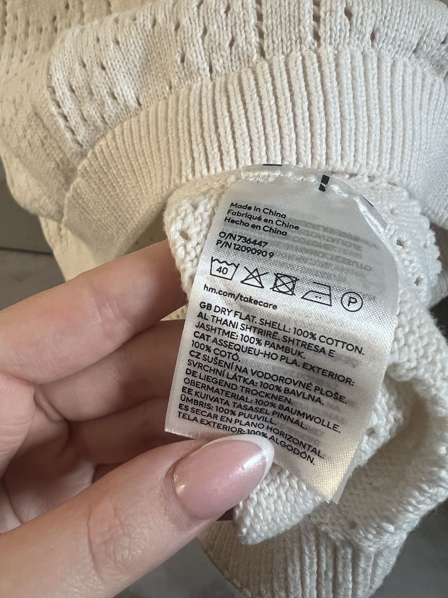 H&M Pullover & Sweatshirts: H&M Pullover, Gr. L, Beige Baumwolle – Neu (gemäss Beschreibung) aus Kirchberg BE von lea_kb6y 2