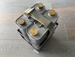 Oel + Putzmittel Bidon/Kanister 2.2 Liter mutmasslich für Fz