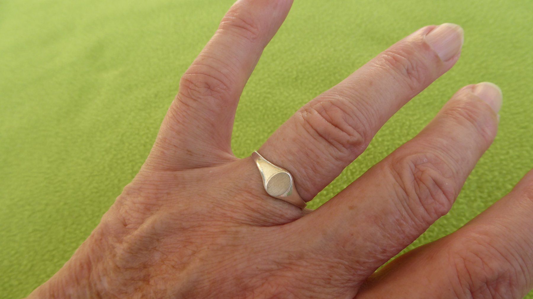 Bagues: Antiker Ring 835 Silber vor 1939 – D'occasion à Muri AG par silvermouse007