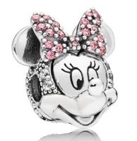 Original Pandora Disney Parks Bead Minnie Mouse 925 Silber