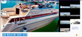 MAXUM 2500 SCR MOTORYACHT - HAFENPLATZ