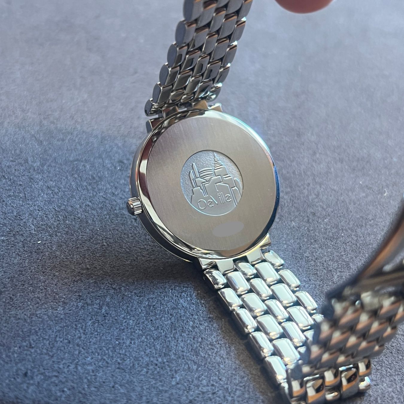 Omega Uhren: Omega De ville Silver Dial Quartz 396.2532 – Gebraucht aus Carouge GE von Watchaser 4